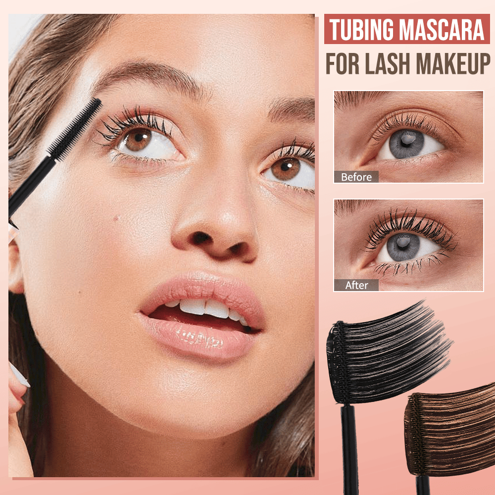 🥳BUY 1 GET 1 FREE:￡7.99!!💞50K+ SOLD!👁️✨ All-Day Beautiful Lashes, Smudge-Proof! Waterproof Fiber Mascara for Natural Volume💖 3